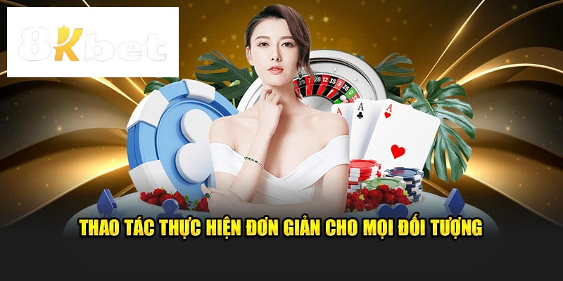 Các bước đăng nhập 8kbet không có trở ngại